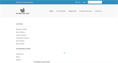 Desktop Screenshot of mywebyardsale.com